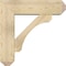 Ekena Millwork Legacy Craftsman Rough Sawn Bracket w/ Offset Brace, Douglas Fir, 8"W x 28"D x 28"H BKT0806X28X28LEC04RDF - alternate 4
